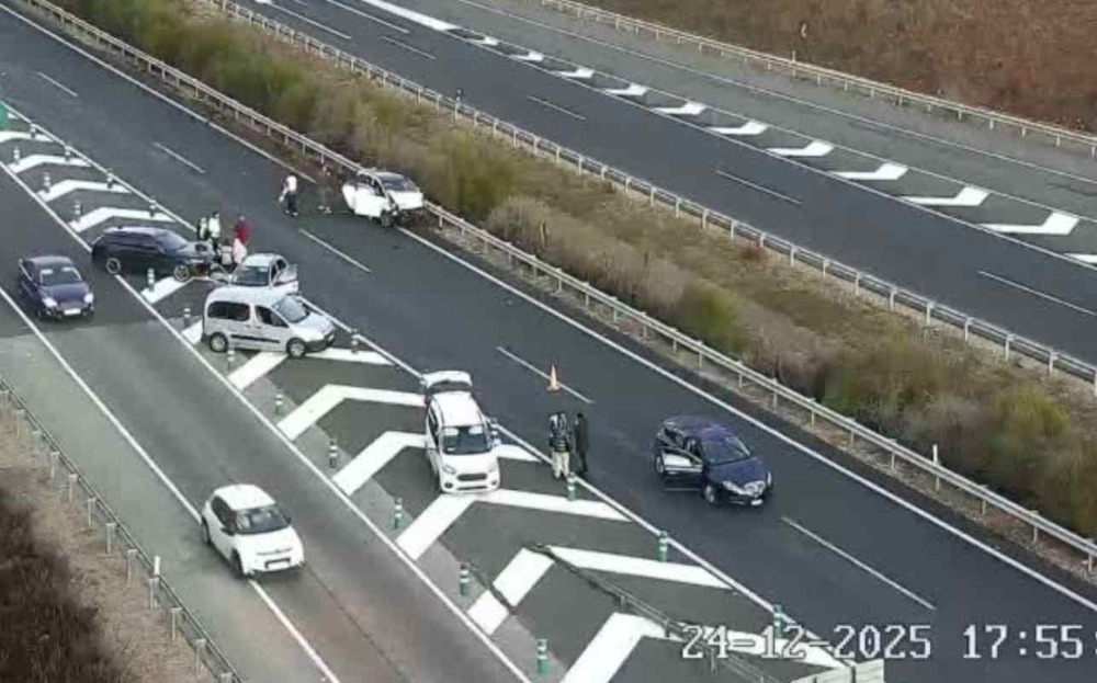 Reabierta la autovía A-3 en Cuenca tras accidente múltiple con dos heridos graves