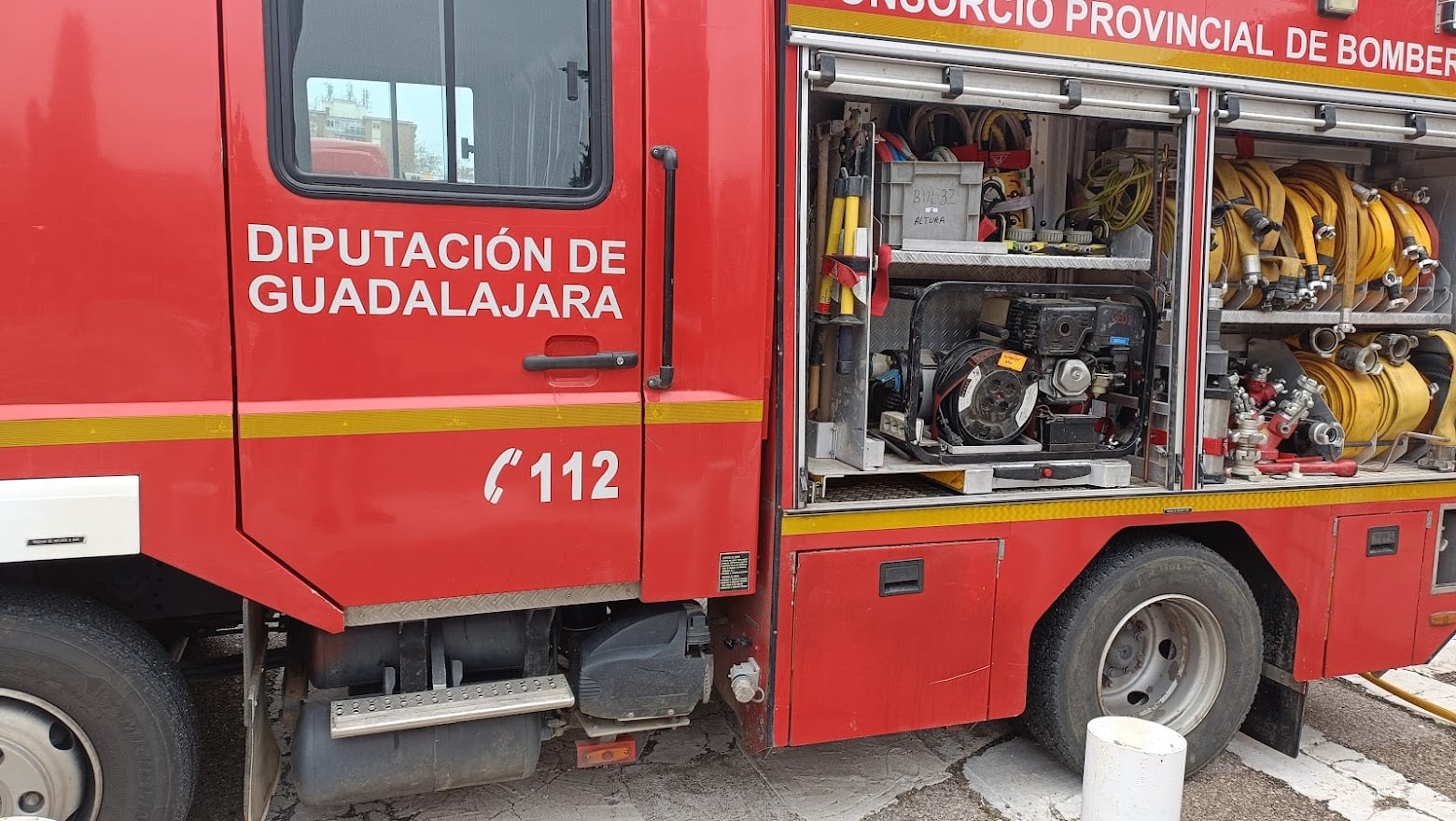Incendio en Cabanillas - La Crónica de Guadalajara: Tu periódico digital
