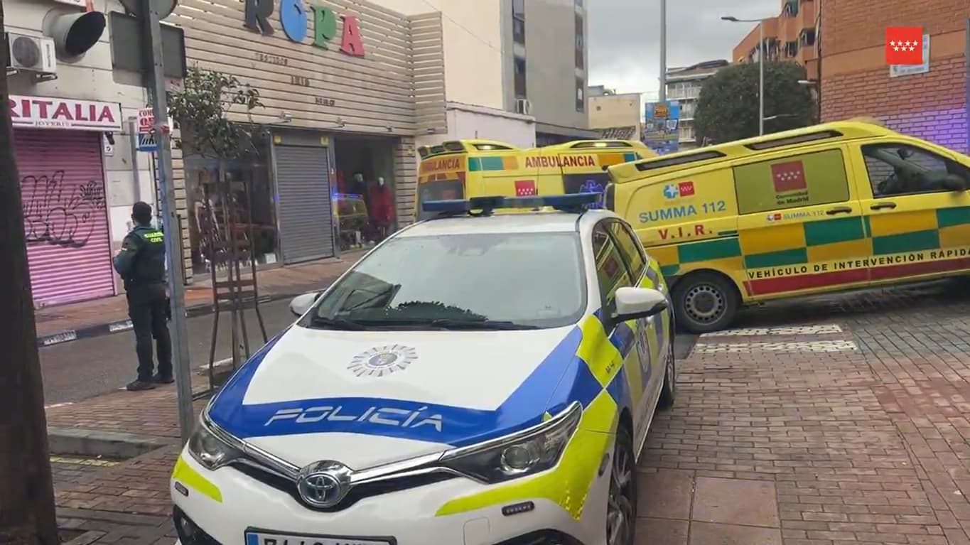 Grave accidente laboral en una obra de Arganda