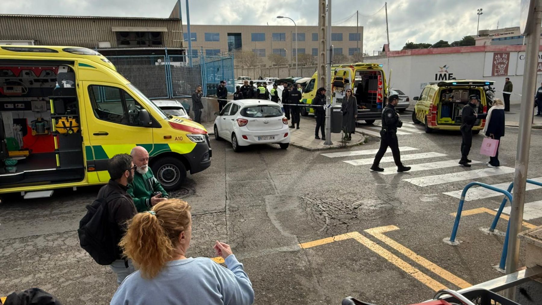 La mujer del conductor que mató a una niña de 3 años en Palma trató de coger el volante para evitar el atropello