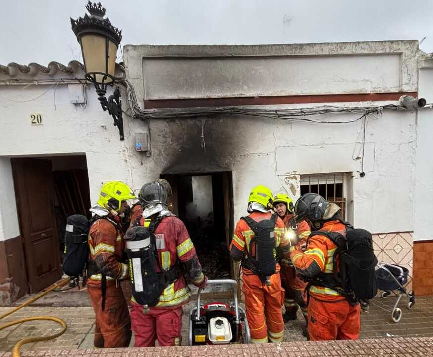 Mueren varios animales en los incendios sufridos por viviendas en Villalba y Matalascañas