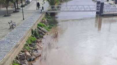 El río Guadiana en alerta: el Ayuntamiento de Sanlúcar pide extremar precauciones por crecida del cauce