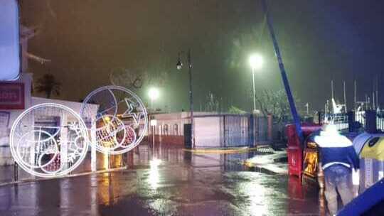 El temporal deja múltiples daños materiales en Ayamonte