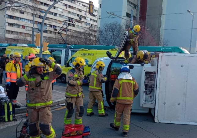 Accident Sant Adrià de Besòs