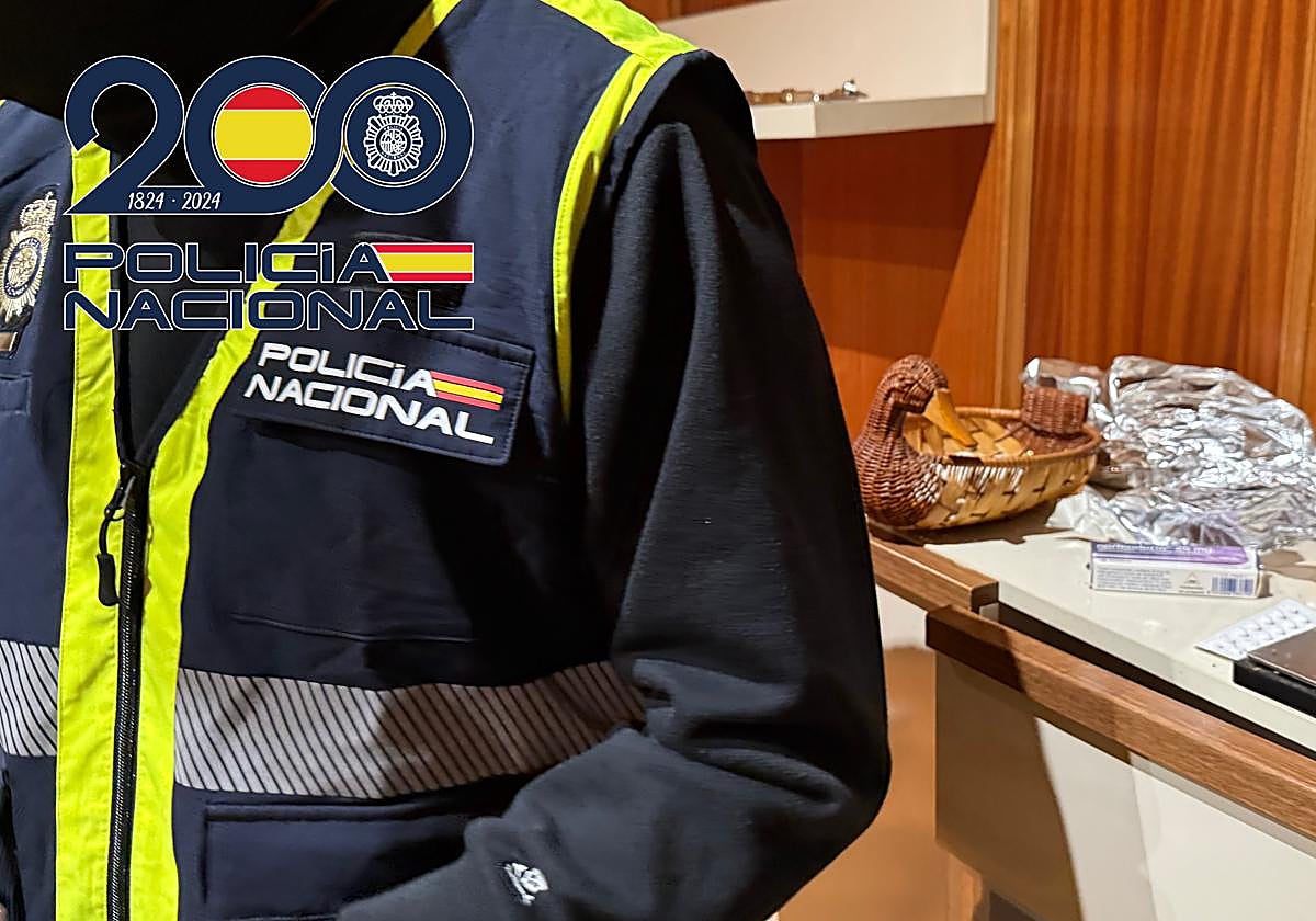 Dos detenidos por tráfico de drogas tras una operación de la Policía Nacional en el centro de Logroño