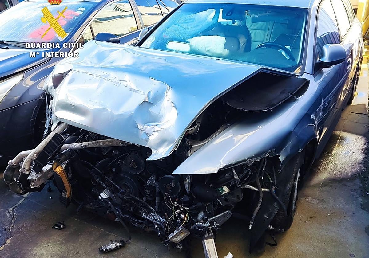 Detenido en Burgos por simular el robo de su coche y un accidente para estafar al seguro