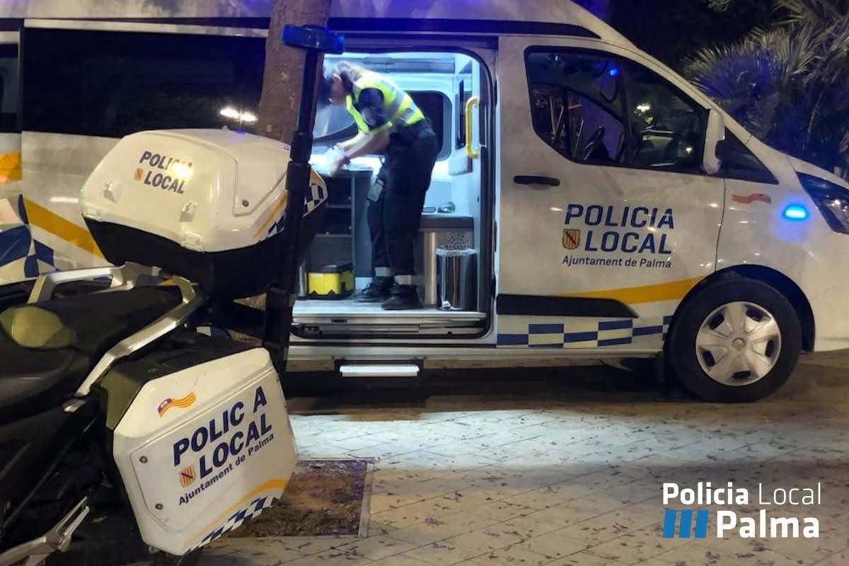 Imputado un conductor borracho tras una peligrosa persecución nocturna por las calles de Palma