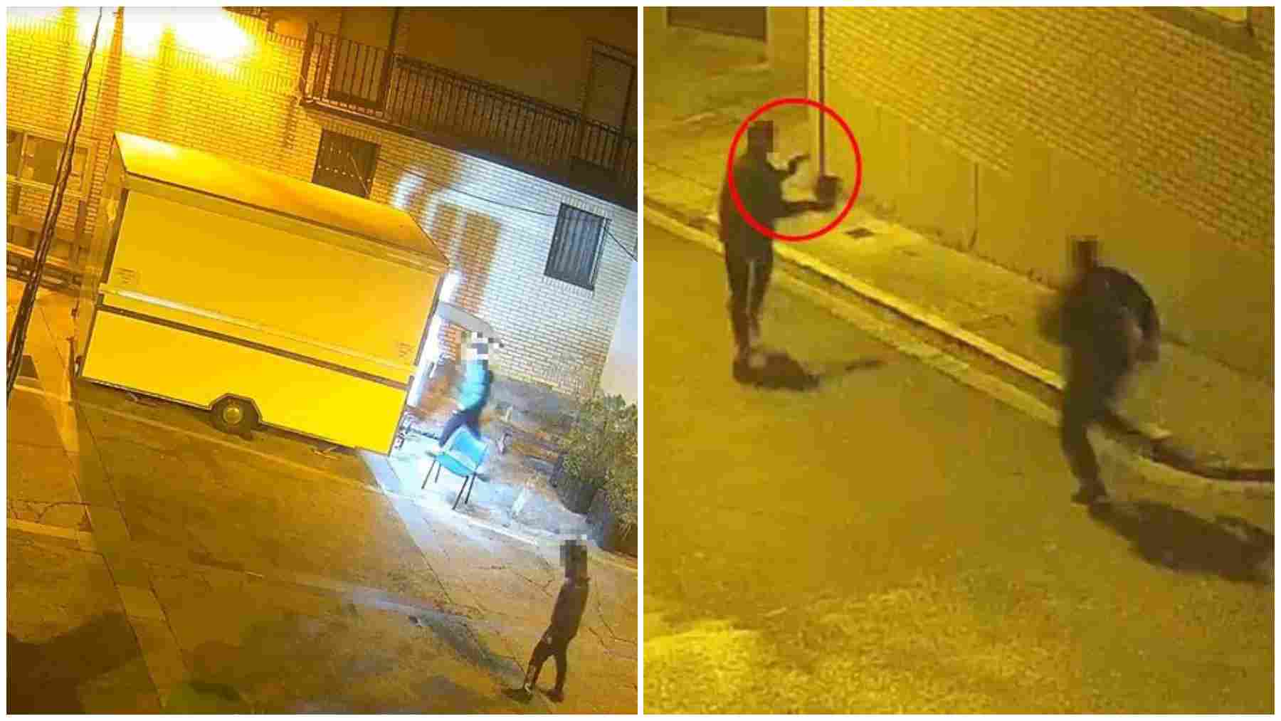 Atraco a punta de pistola en una churrería ambulante de Navarra: las cámaras y la cooperación policial lo delatan