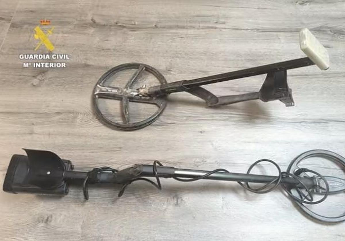 Detenidos dos cerveranos por expoliar hasta 23 piezas de un yacimiento en Soria