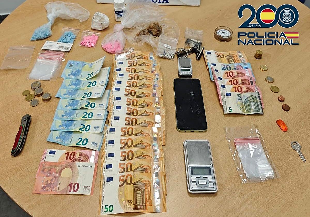 Dos detenidos por tráfico de drogas en un local de ocio de la capital grancanaria