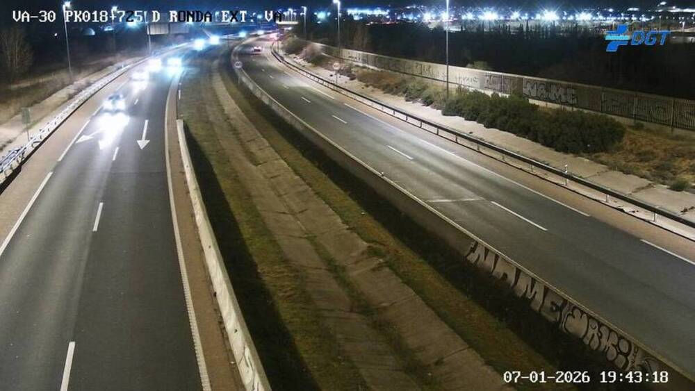 Dos heridos en un accidente múltiple en la VA-30