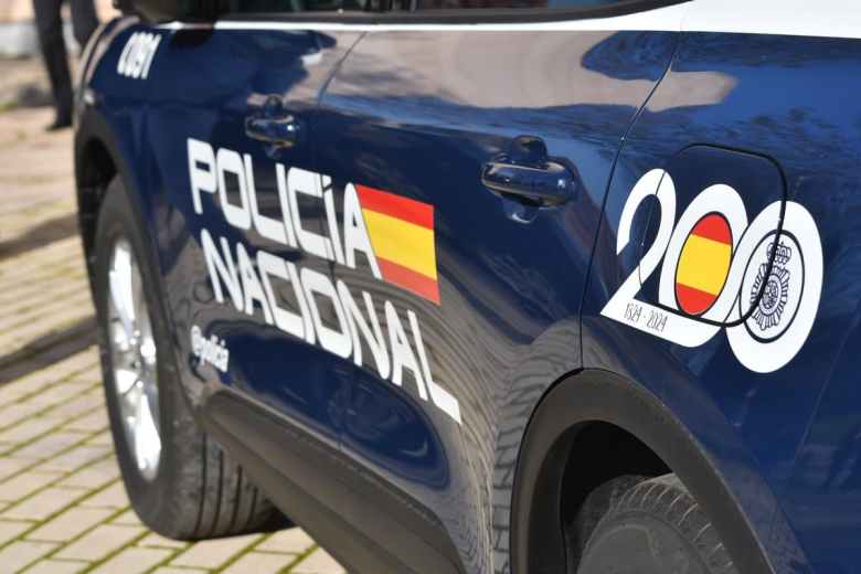 Un coche de la Policía Nacional