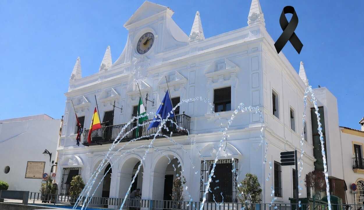 Luto en Cartaya tras la muerte del joven motorista que chocó contra un ciervo