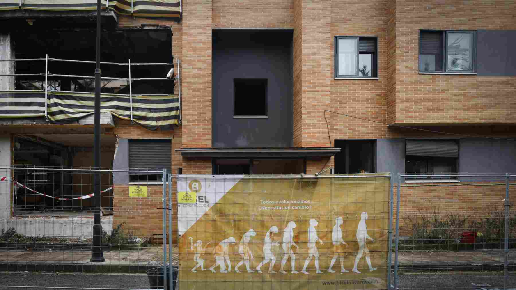 Un año después de la doble explosión de gas en Noáin: familias sin casa y la investigación sin respuestas