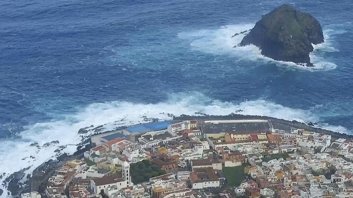 Vista de Garachico, este miércoles, 28 de enero.