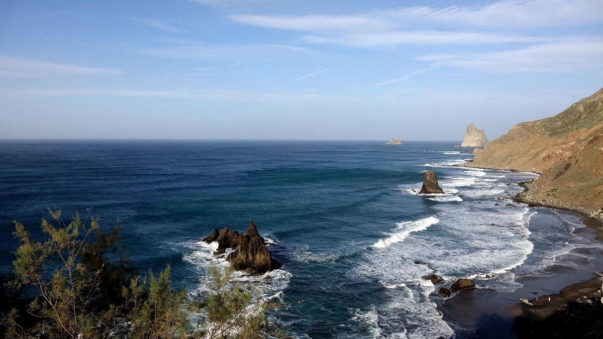 Playa de Benijo, en la costa de Santa Cruz de Tenerife.