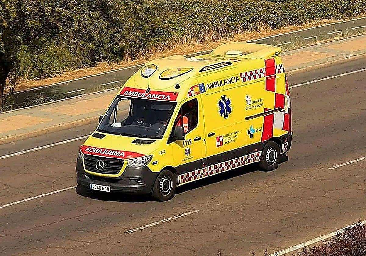 Un herido tras el choque entre un coche y una camioneta en este pueblo de Burgos