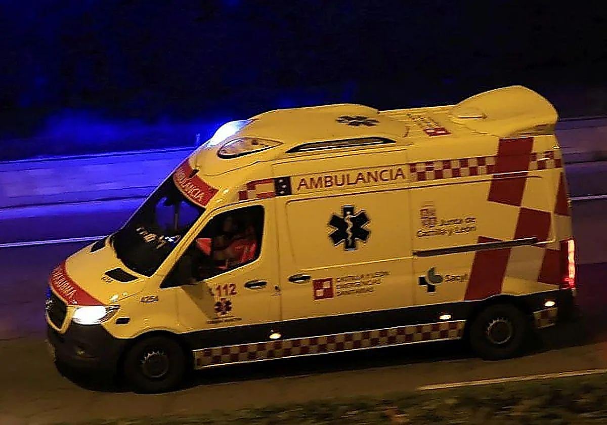 Herido el conductor de un camión tras empotrarse contra una vivienda en Burgos