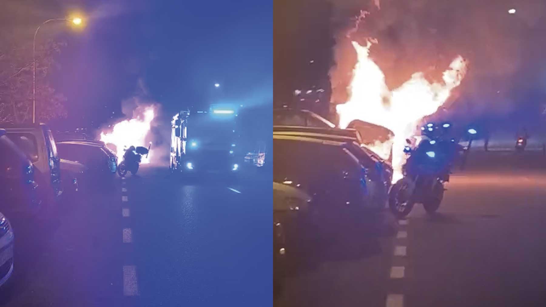 Incendio en barrio de La Soledad de Palma: ¿Pirómanos detrás del fuego?