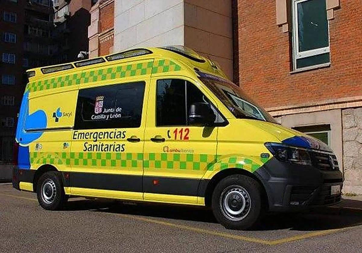 Herido un menor tras colisionar con un turismo en un pueblo de Burgos
