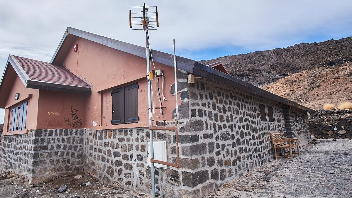 Imagen de archivo del refugio de Altavista, en el Teide (Tenerife).