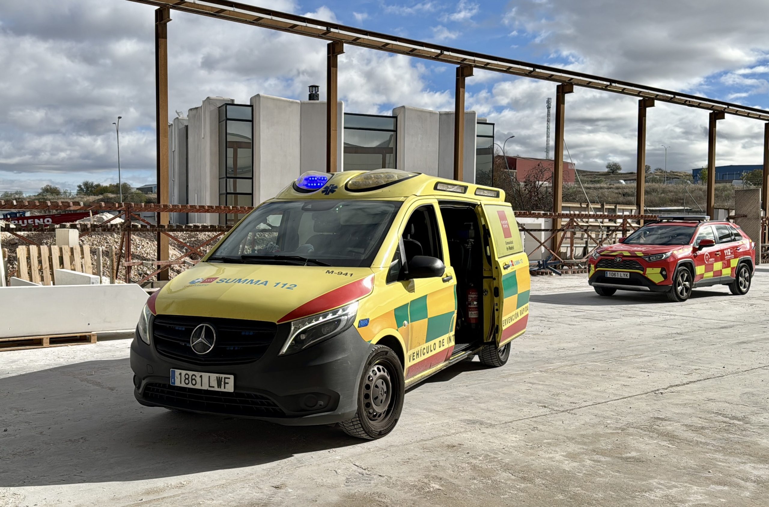 Herido un trabajador en Getafe tras quedar atrapado su brazo: "Ha quedado en estado catastrófico"