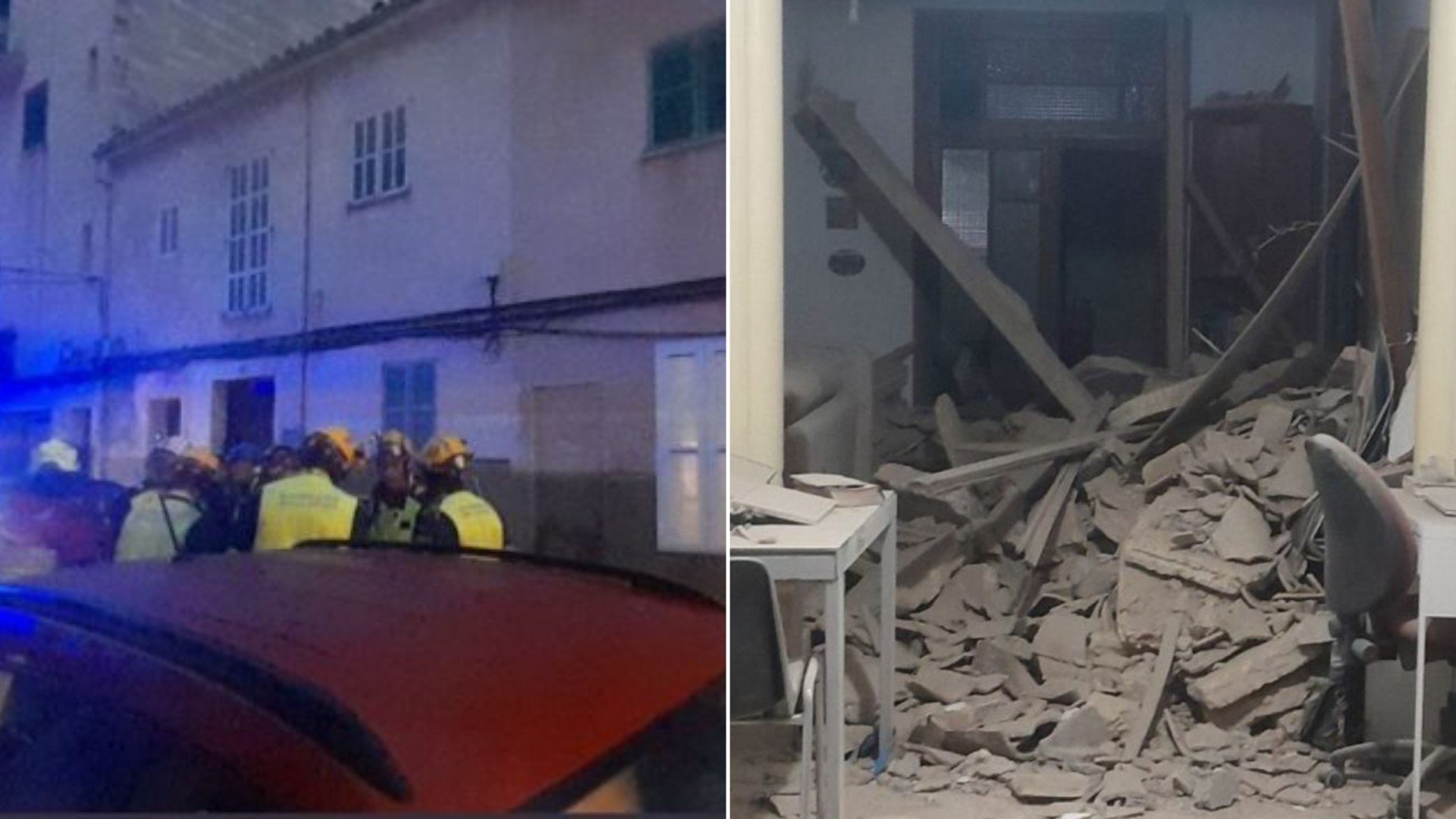 Muere un joven de 18 años en Manacor tras caerle encima el techo de la habitación donde dormía