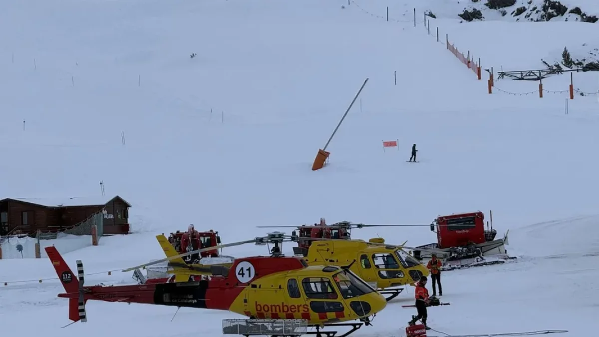 Hallan sin vida a joven arquitecto en alud fuera de las pistas de Baqueira