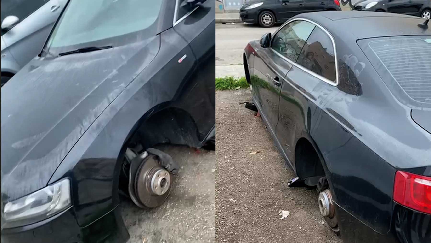 Okupas de la antigua cárcel de Palma agreden a un vecino con una llave inglesa tras desvalijar un coche