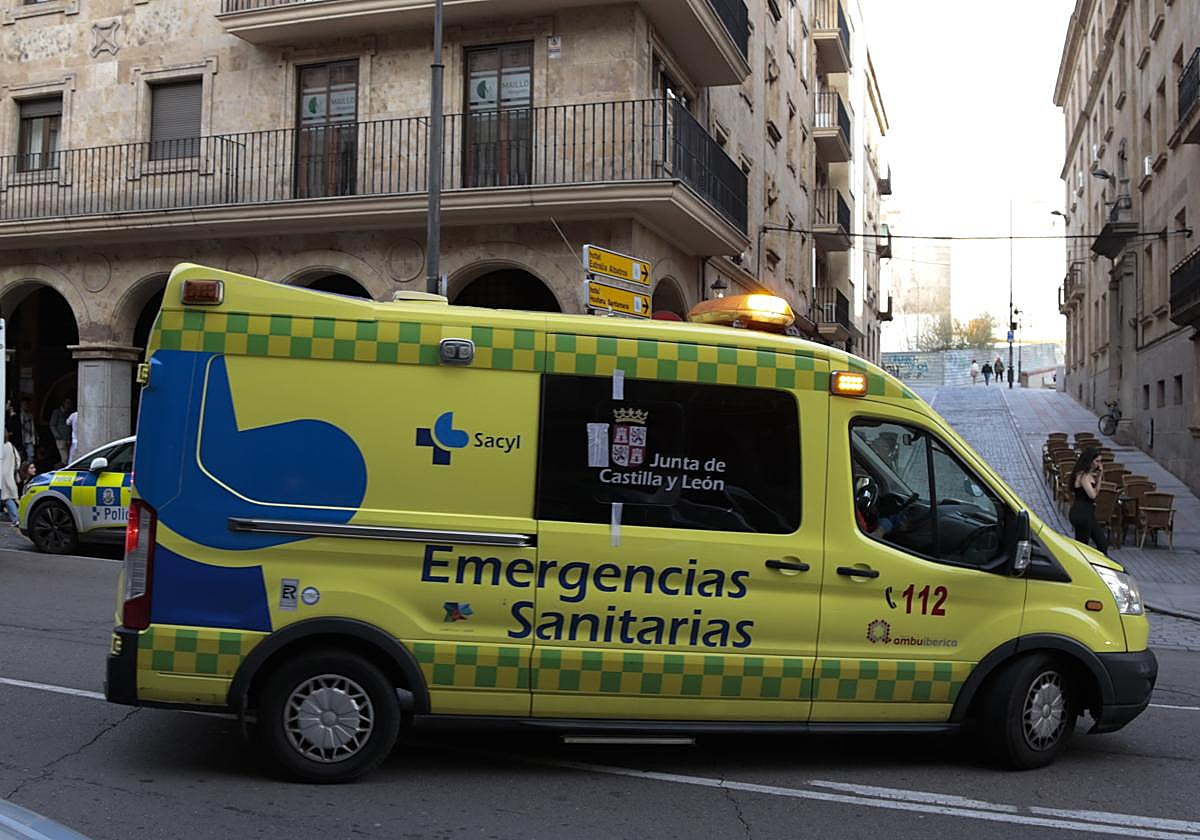 Accidente de tráfico en Salamanca deja tres heridos, incluidos dos menores de edad