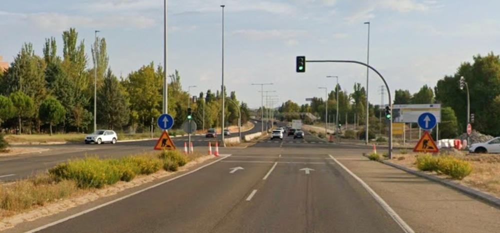 Accidente múltiple en la ronda con cuatro coches implicados