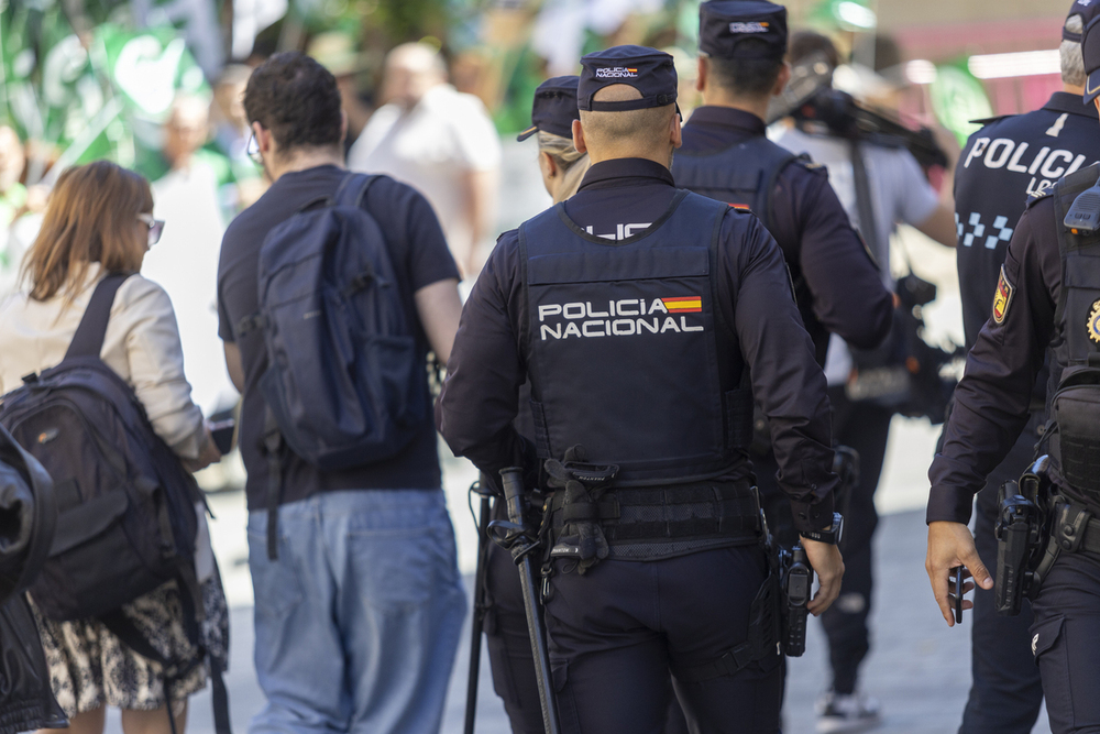 Dos detenidos por una docena de robos en coches del Casco