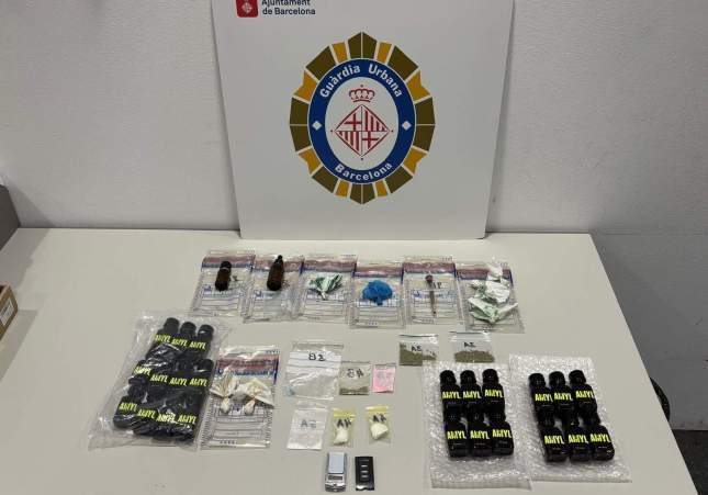 Drogues Guàrdia Urbana de Barcelona