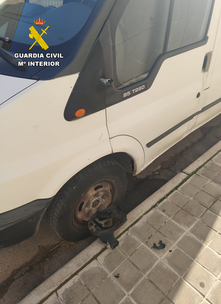La Guardia Civil detiene al autor de «enormes daños» en Carrión de Calatrava