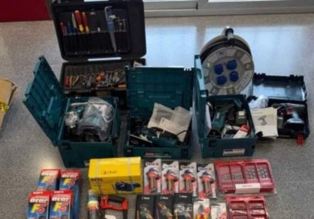 Detenido en Barcelona un multireincidente por tener herramientas robadas en su poder