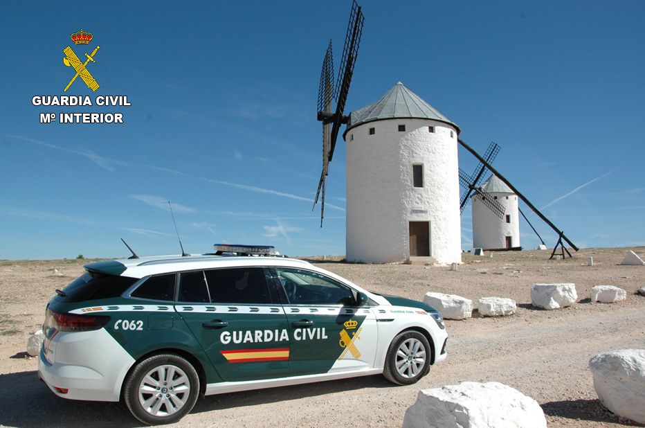 La Guardia Civil detiene al autor de varios robos cometidos en Campo de Criptana