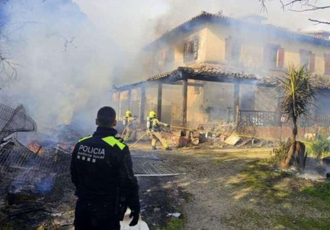 incendi xalet blanes