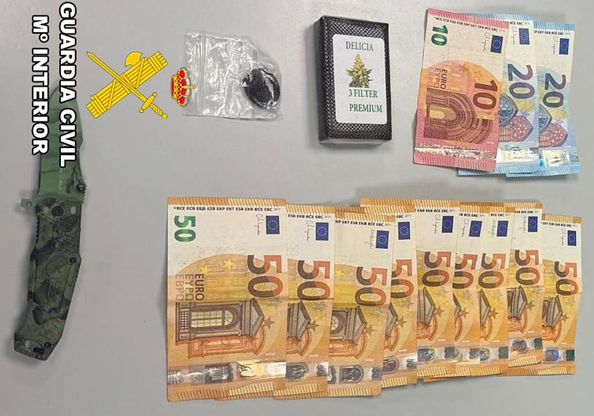 Detenido en Burgos con más de 110 gramos de hachís ocultos en su furgoneta