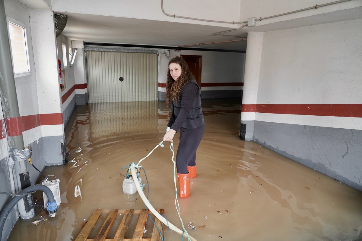 Los 56 evacuados en Tudela por la crecida vuelven a sus casas