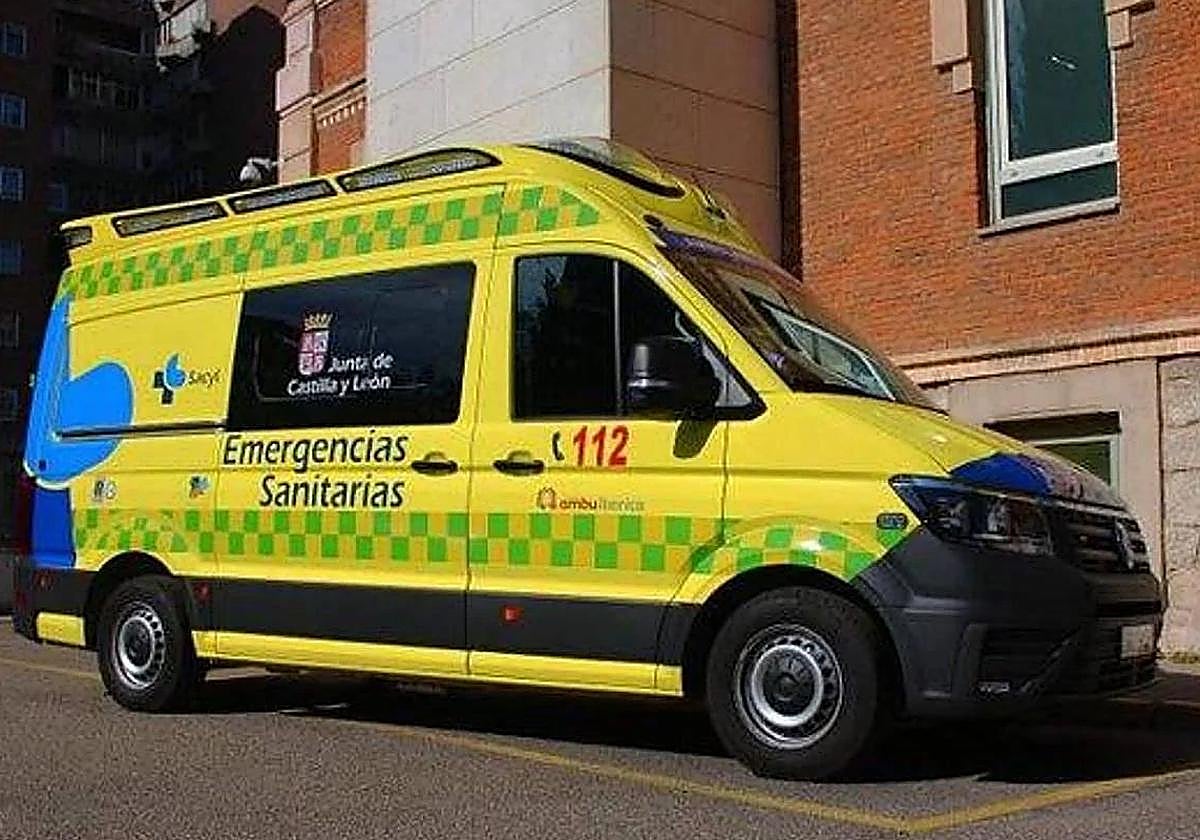 Herido un motorista tras sufrir una caída en el polígono Burgos Este