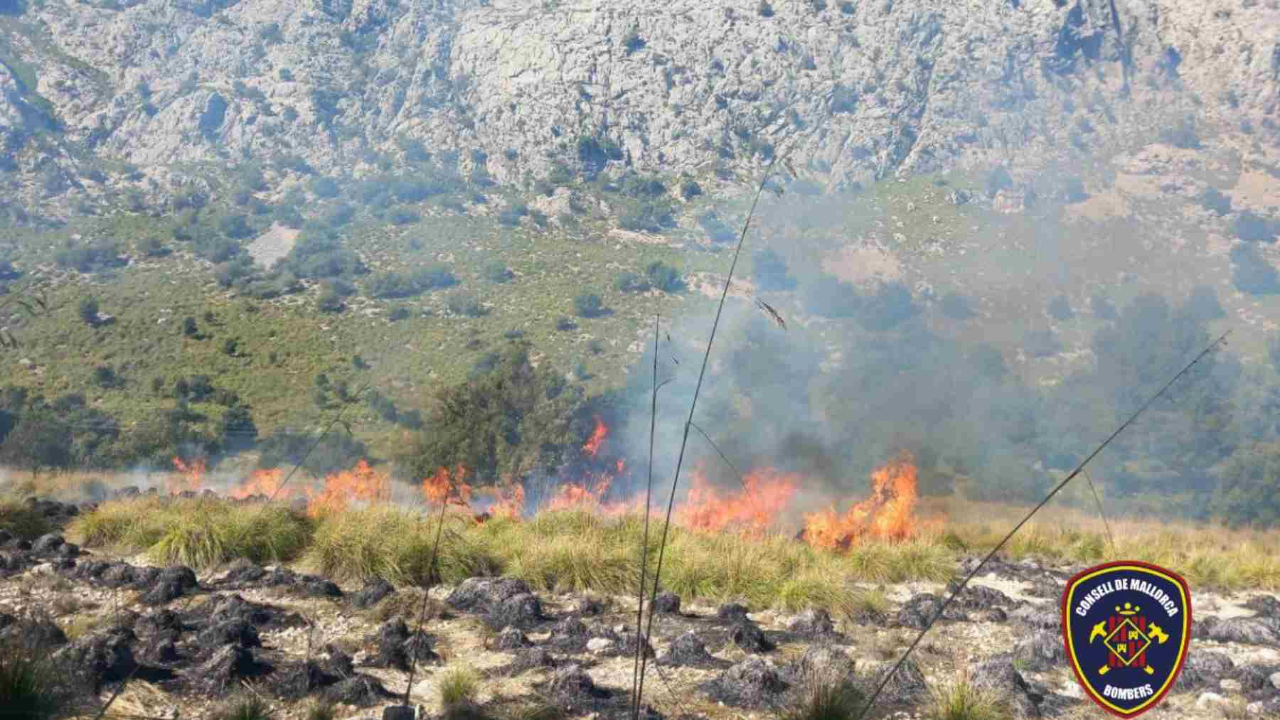 Muere un hombre en Mallorca en una quema de rastrojos tras provocar un incendio forestal