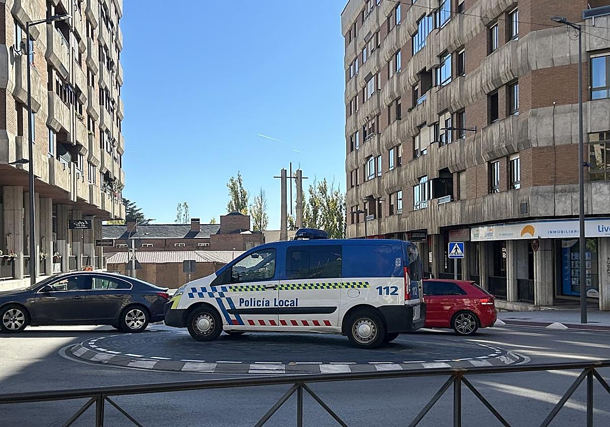 Herida una mujer en un atropello en Aranda de Duero