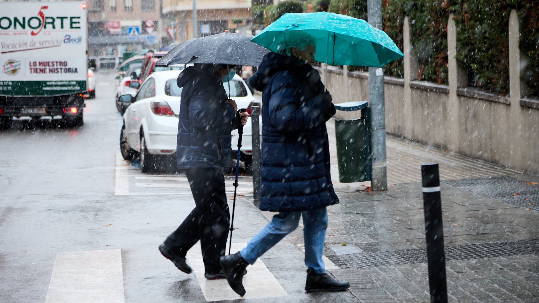 SOS Navarra atiende 60 incidencias por lluvia sin daños personales