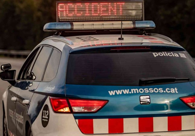 cotxe mossos accident