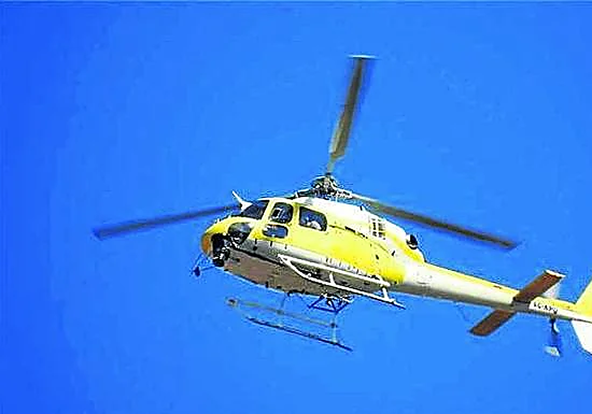 Un helicóptero de Osakidetza traslada a un niño herido en grave estado ...
