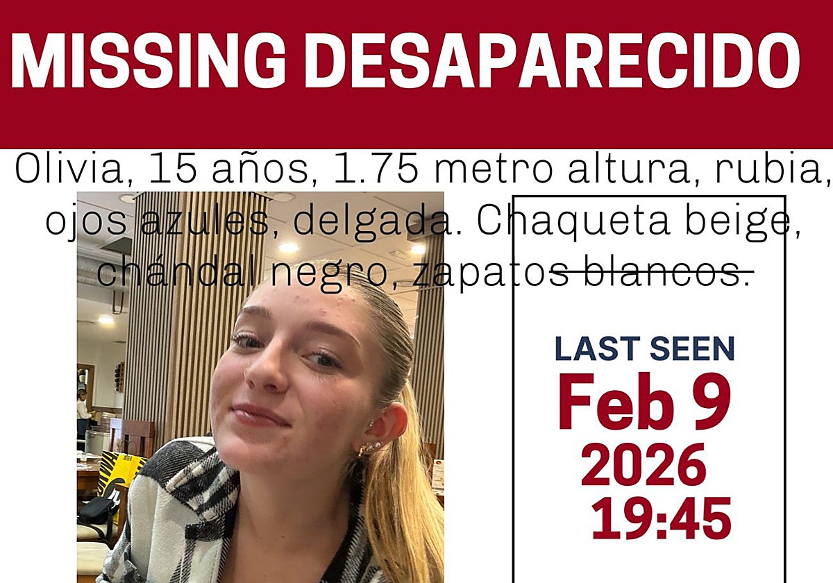 Buscan a una menor de 15 años desaparecida en Torre del Mar