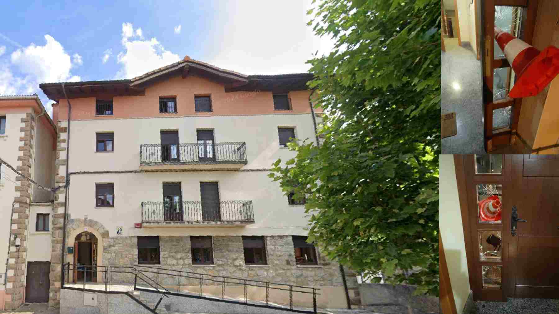 Varios desconocidos atacan nuevamente el convento de las religiosas de la Inmaculada Concepción en Echarri Aranaz