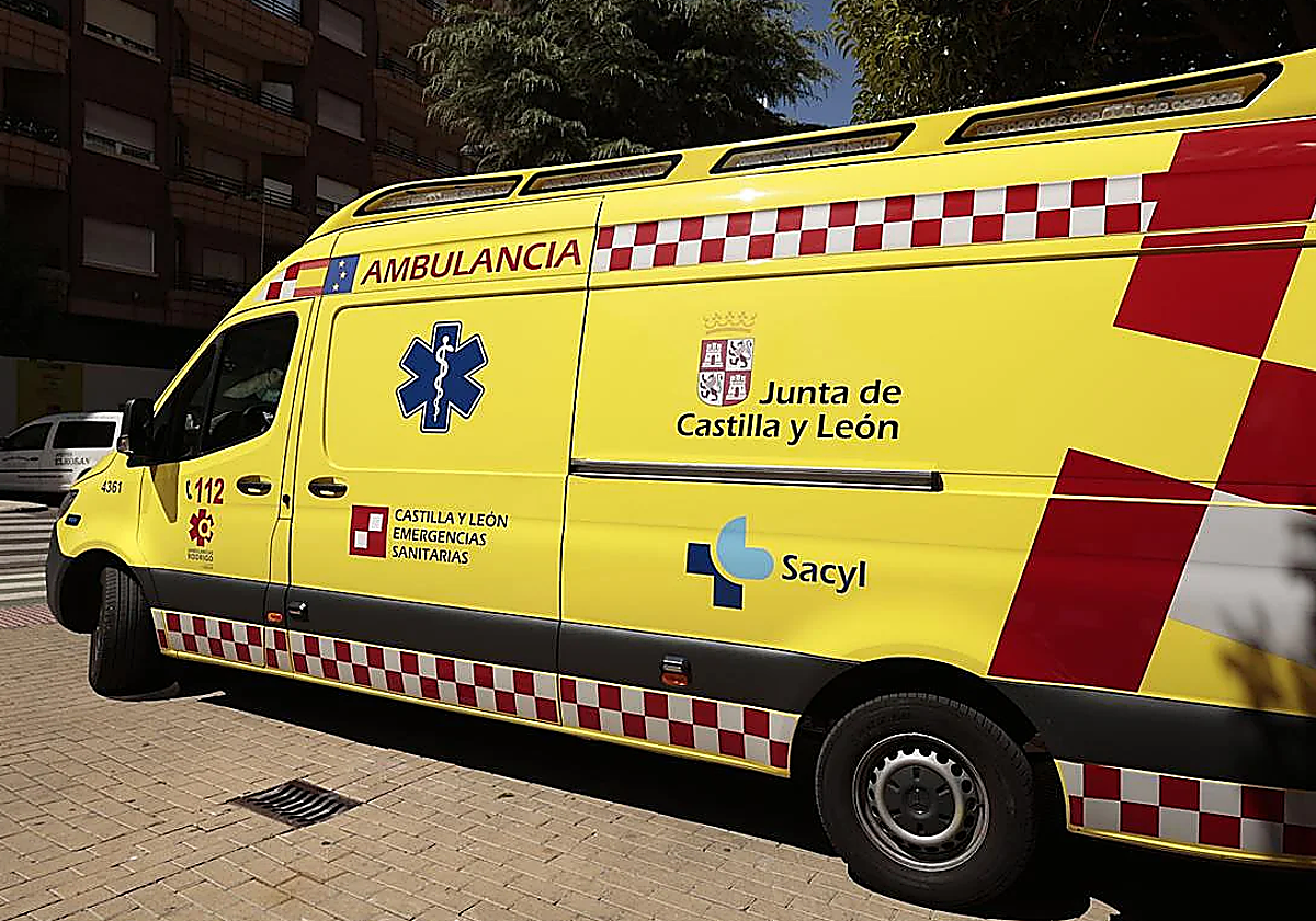 Una mujer de 59 años resulta herida tras salirse de la vía y chocar contra una pared en un municipio de Salamanca