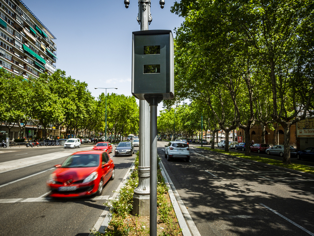 Herido un motorista en un accidente en el paseo de Zorrilla