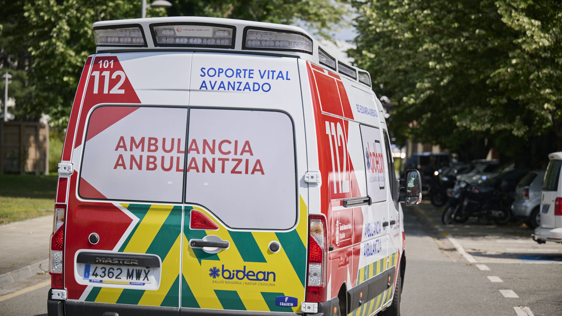 Accidente vial en la PA-31 de Cordovilla deja dos personas heridas